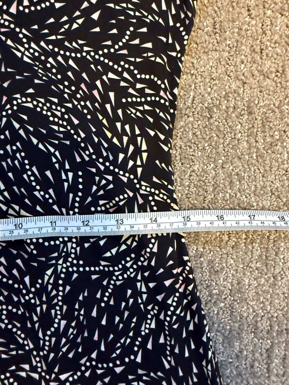 Diane von Furstenberg Silk Shirt Dress Button-Down Collared Midi Dress Size 8 - Picture 8 of 10
